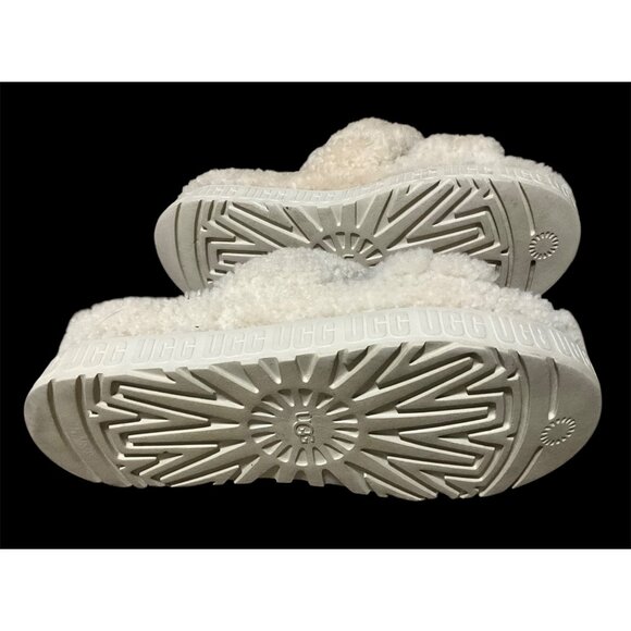 UGG WOMENS INVORY  OH FLUFFITA  CREAM WOMENS 9 - Picture 11 of 12